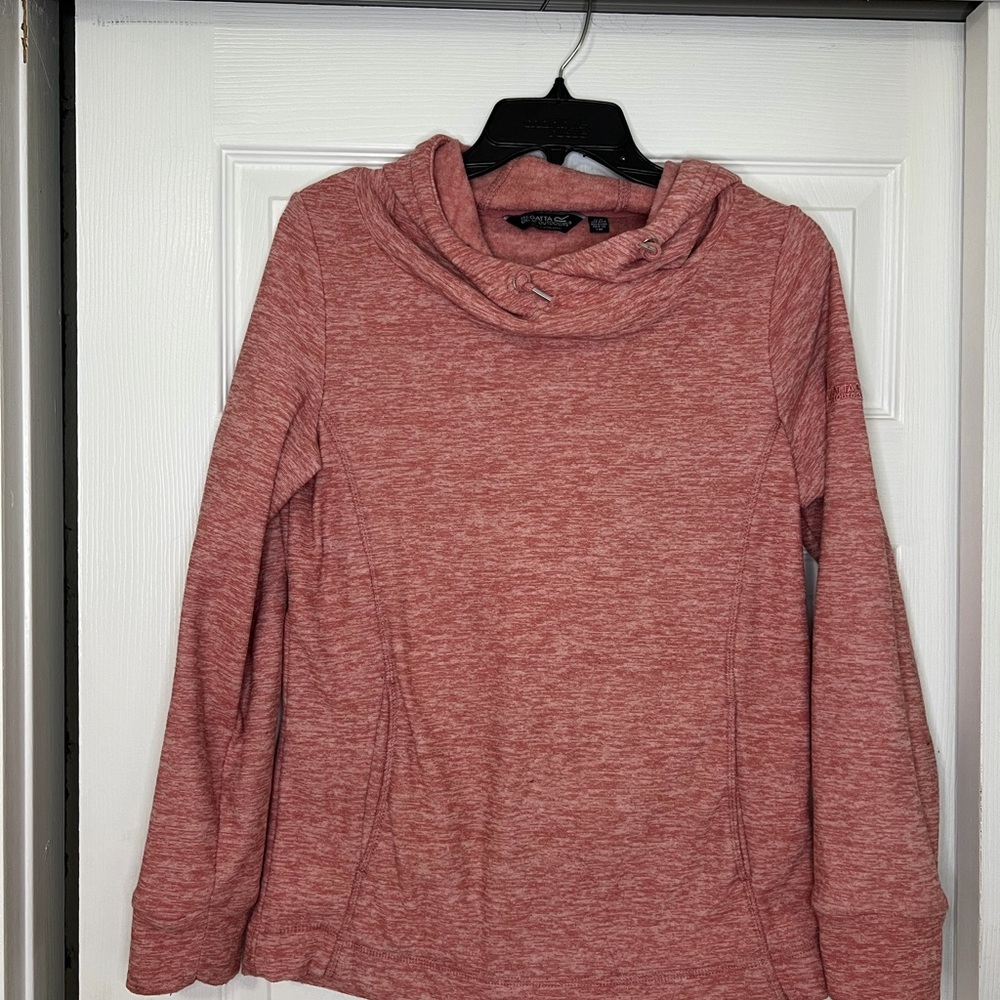 Regatta Pink Cowl Neck Sweater